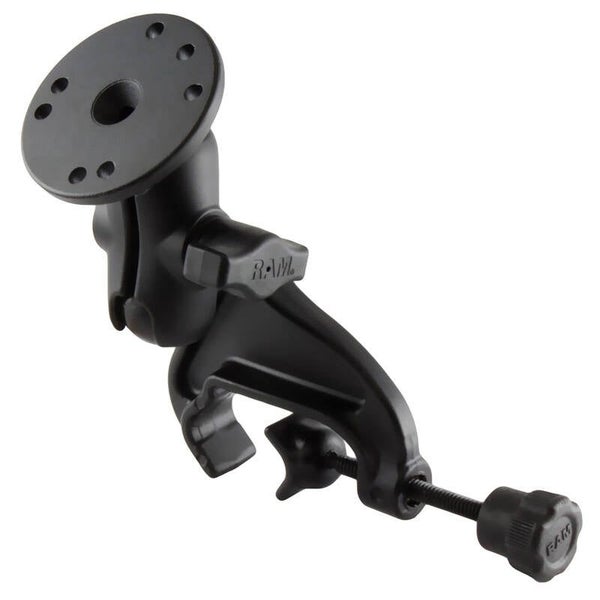 RAM Yoke Clamp Base with Round Plate - Short Arm Carousel 1