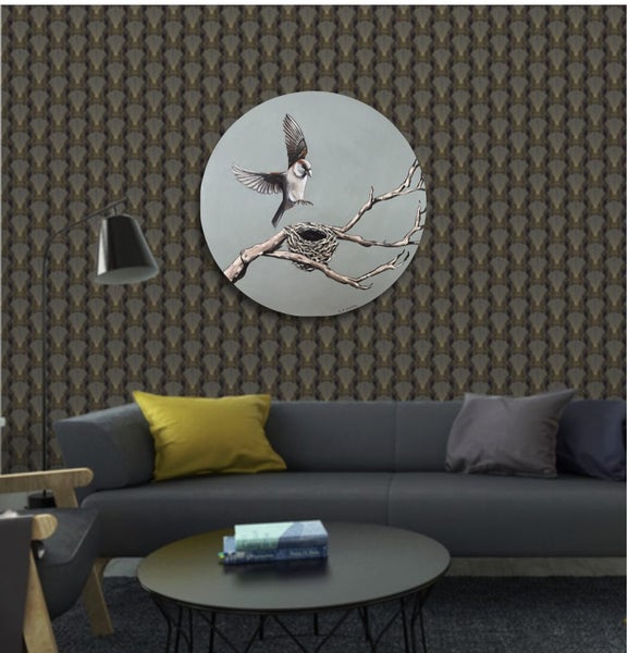 'Nest' - Original Artwork by Stu Duval64782494539650111