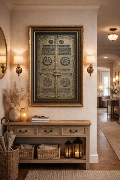 Islamic Wall Frame - Door of the Kaaba - Wall Hanging Carousel 1