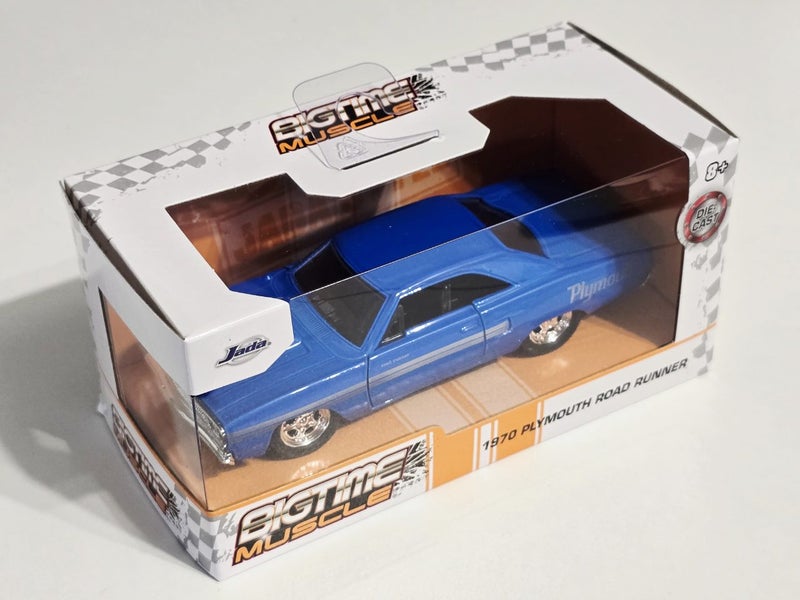 Jada Bigtime Muscle 1970 Plymouth Road Runner - Scale 1:32 Carousel 1