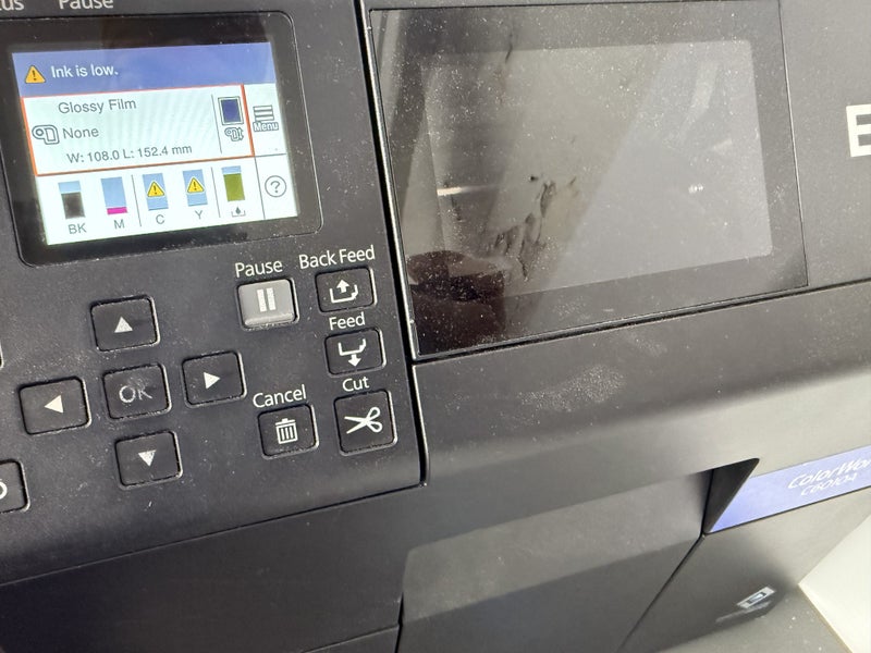 Epson CW-6010a Coloured Label Printer Carousel 1