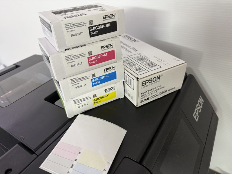 Epson CW-6010a Coloured Label Printer Carousel 5