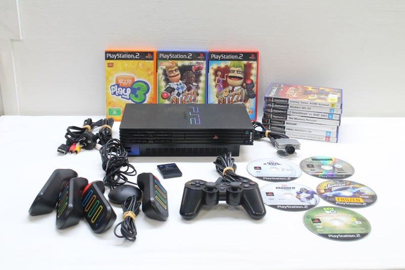 PS2 Entertainment Package, Games, Controller & Buzzers Carousel 1