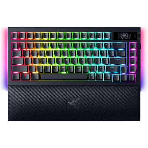 Razer BlackWidow v4 Pro 75% Wireless HOT-SWAPPABLE Mechanical Gaming Keyboard Carousel 1