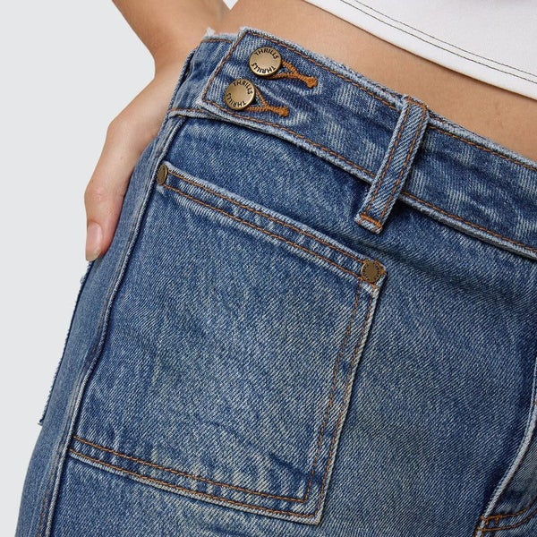 Thrills Wyatt Skirt -Vanish Mid Blue Carousel 2