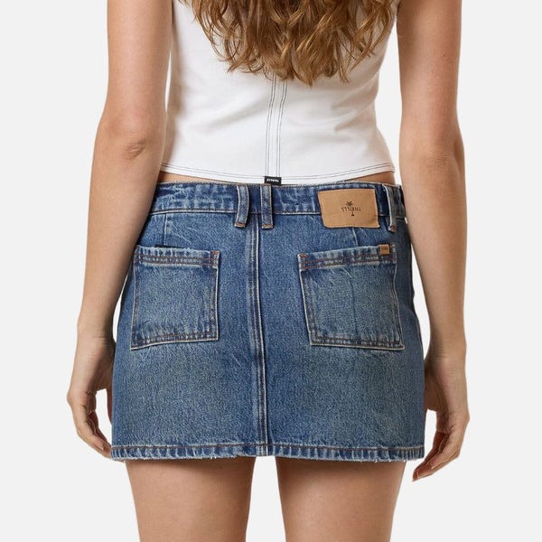 Thrills Wyatt Skirt -Vanish Mid Blue Carousel 4