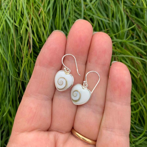 925 Sterling Silver Shiva Eye Earrings Carousel 2