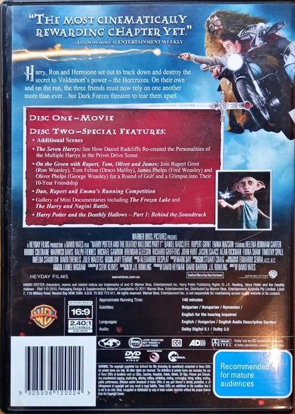 Harry Potter and the Deathly Hallows - Part 1 (2 Disc Special Edition) Carousel 2