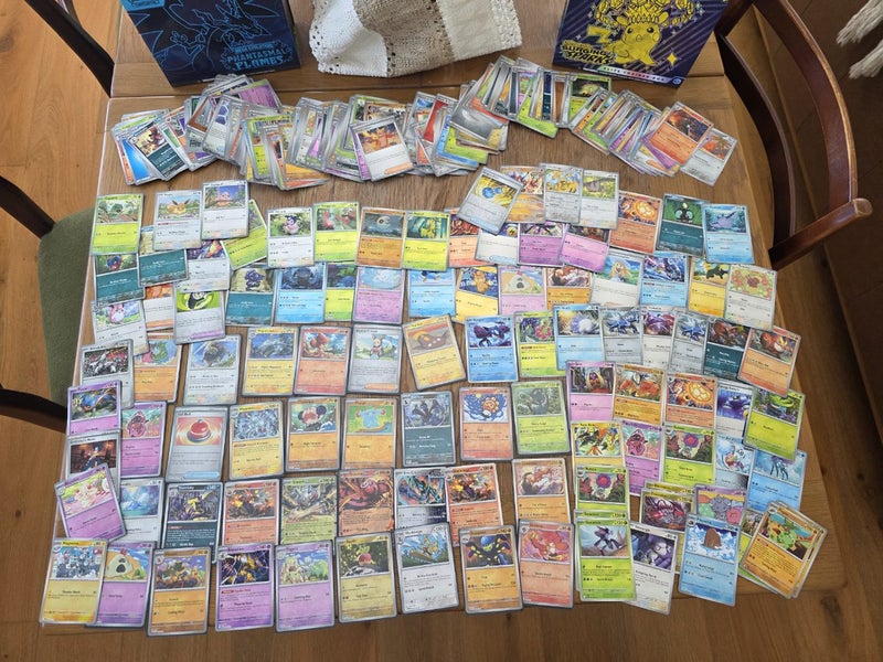 Pokemon - Phantasmal Flames + Surging Sparks (100 + Holo and Reverse) Carousel 2
