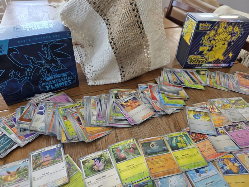 Pokemon - Phantasmal Flames + Surging Sparks (100 + Holo and Reverse) Carousel 7