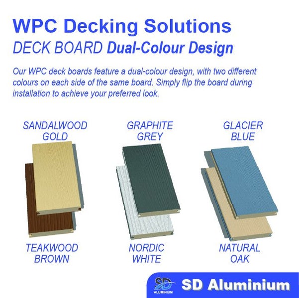 WPC (Composite) Decking Solution - Range of Profiles & Colours Available Carousel 2