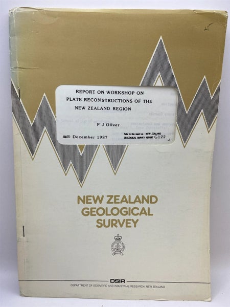 Report on workshop on plate reconstructions of the New Zealand region by P J....