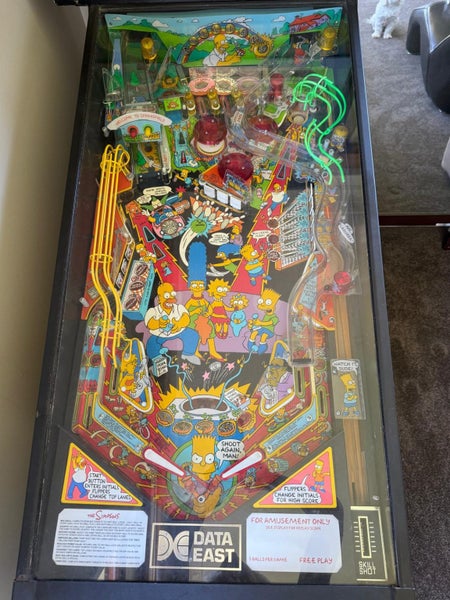 The Simpsons Pinball (1990) machine Carousel 2