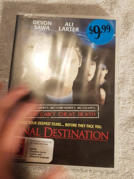 DVD. Final Destination. Good story. Good condition
