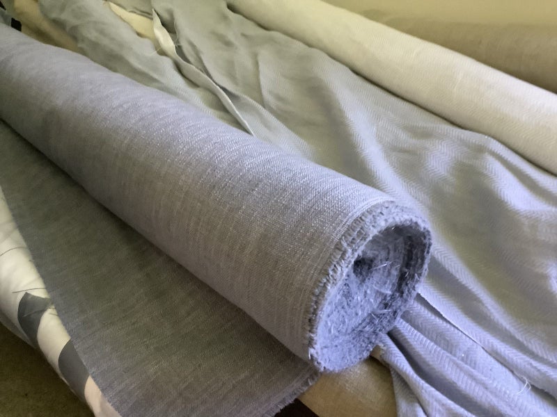 Grey linen fabric Carousel 2