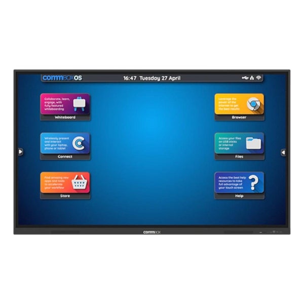 CommBox Classic S4 98" Interactive Touchscreen - Black (CBC1399) Carousel 1