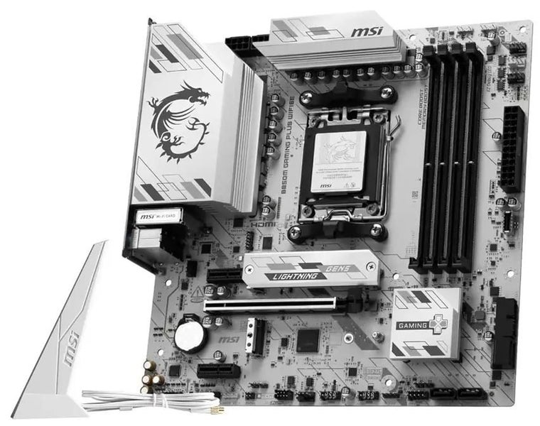 Afterpay - Antec Curve White Case + MSI B850M MB + MSI White 360 Liquid Cooler Carousel 2