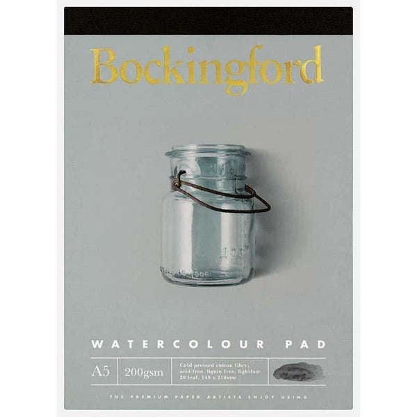 Bockingford: A5 200GSM Watercolour Pad - 20 Leaf Carousel 1