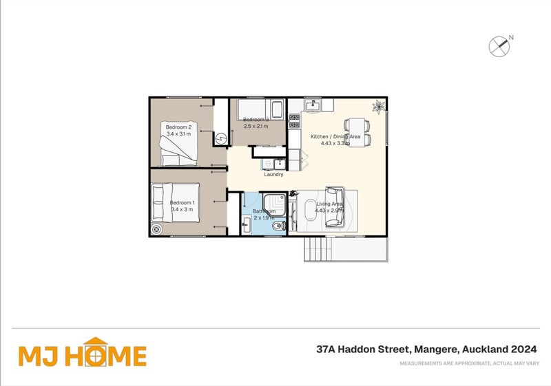 Mangere East, 3 bedrooms64717830862210112