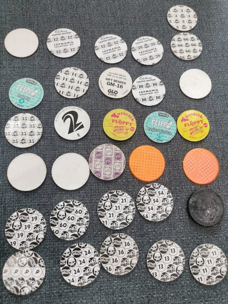 Various Pogs / Caps The Game collectables Carousel 2