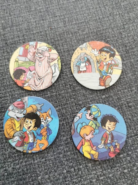 Pinnocchio Dischetto collectables x4 Carousel 1
