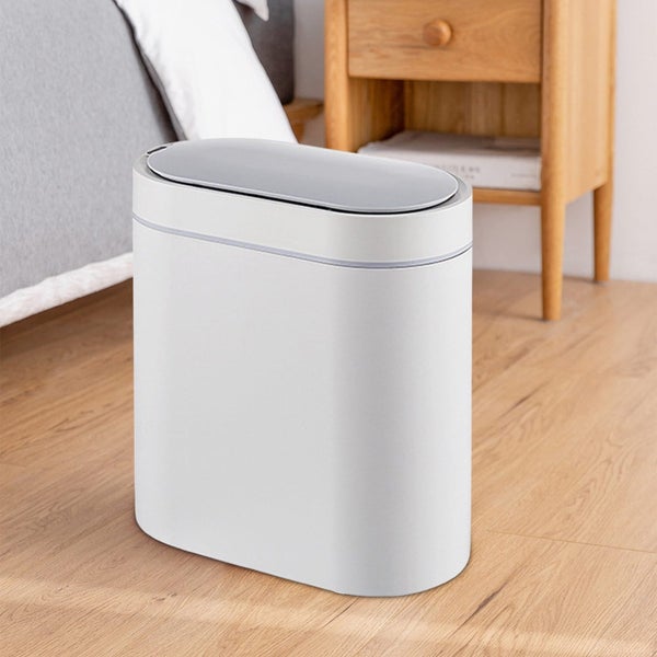 Kitchen Trash Can Sensor Automatic Garbage with Lid Wastebasket for Home Be Carousel 1