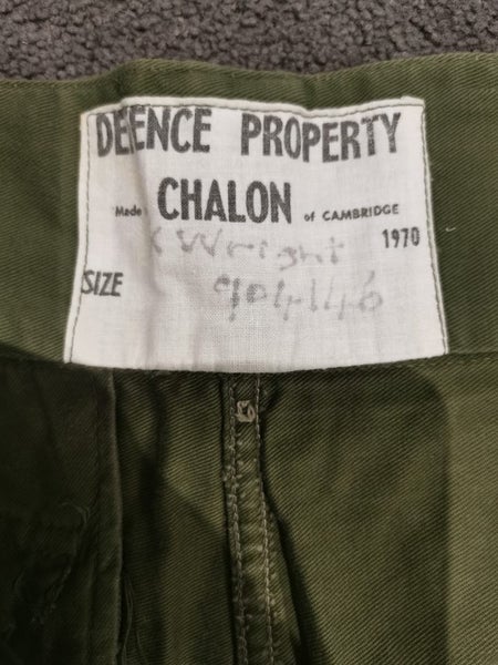 NZ Army Trousers 1970 Carousel 2