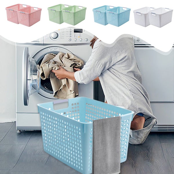 Laundry Basket, Collapsible Laundry Hamper & Large Storage Bin - Foldable L Carousel 1