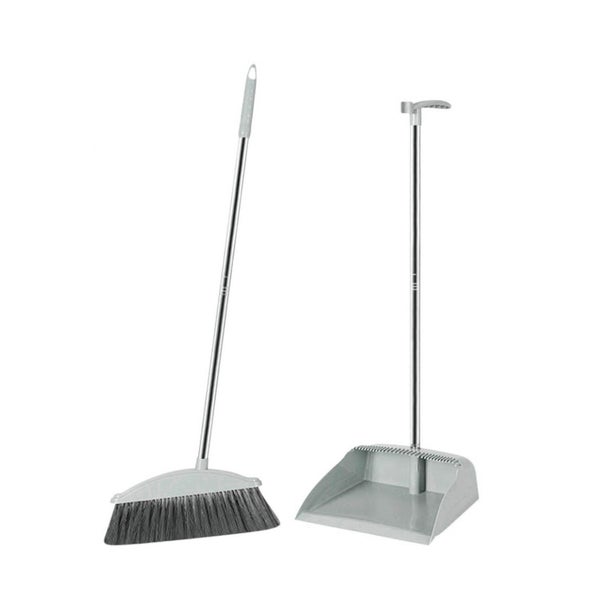 Broom and Dustpan Set for Home Long Handle Brooms and Dustpan Squeegee Set Carousel 2