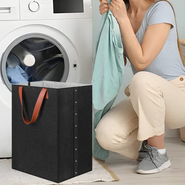 Home Dirty Laundry Basket Foldable Large Dirty Laundry Basket Storage Baske Carousel 1