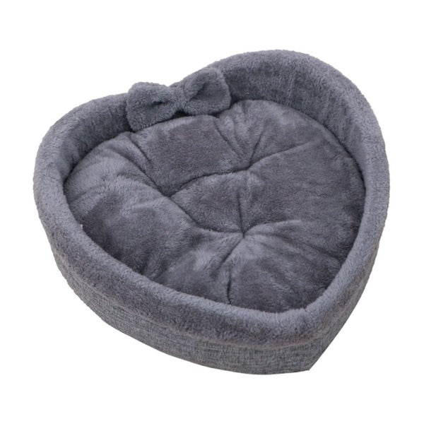 Heart Shaped Pet Bed With Soft Fabric Non Slip Bottom And Comfortable Filli Carousel 2