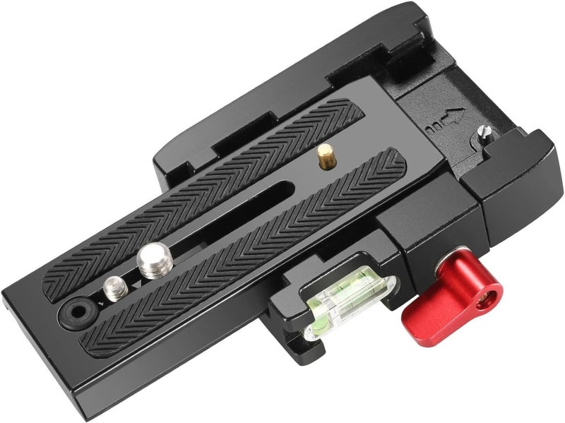 Neewer Professional Aluminum Alloy Quick Shoe Plate Adapter with 1/4 3/8 inches Carousel 1