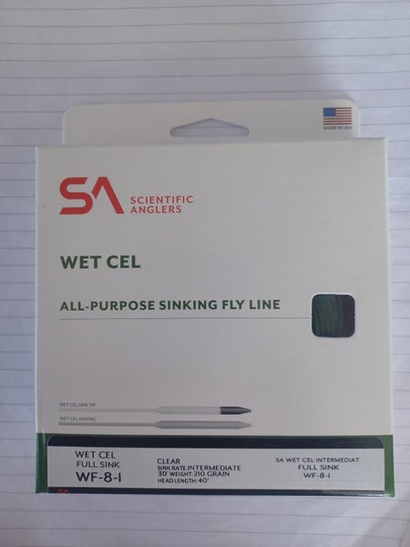 Scientific Anglers S.A. Wetcel Intermediate Clear 1.25 ips WF8S RRP $109.99 Carousel 1