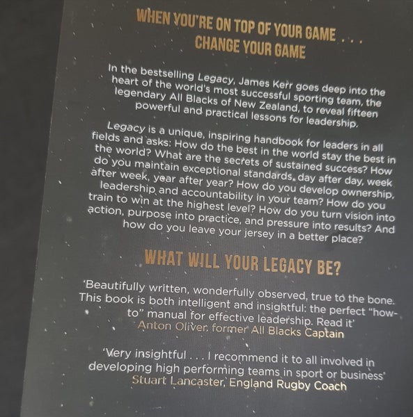 LEGACY by JAMES KERR64724714638979112