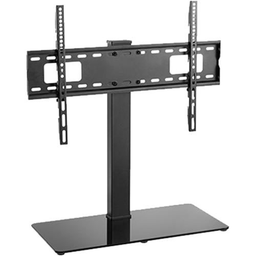 KONIC 37"-70" Swivel TV Stand with Glass Base - Max Load 40kg - Swivel +35~-35 Carousel 1