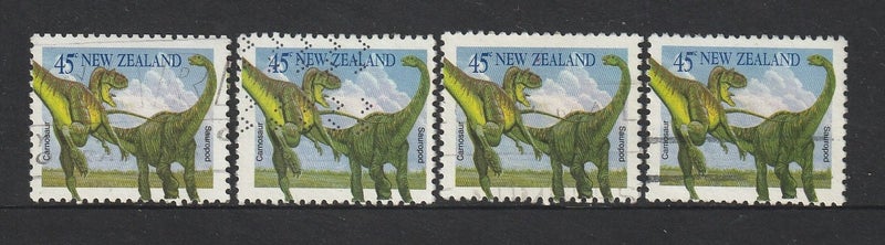 NZ 1993 Dinosaurs 45c Carousel 1