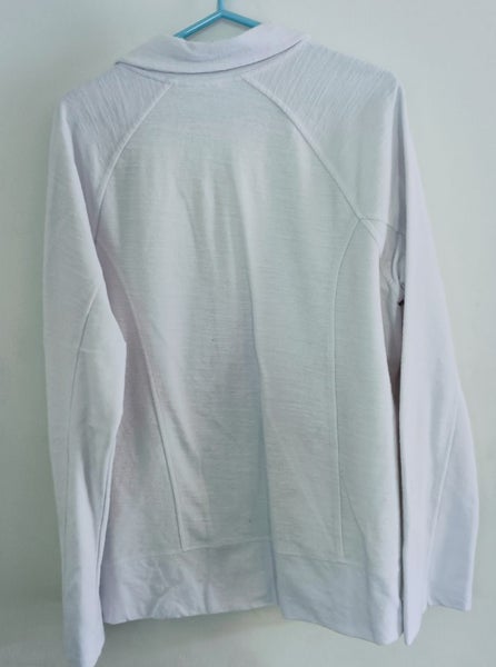FABULOUS WHITE ZIP UP JACKET size 14 Carousel 2