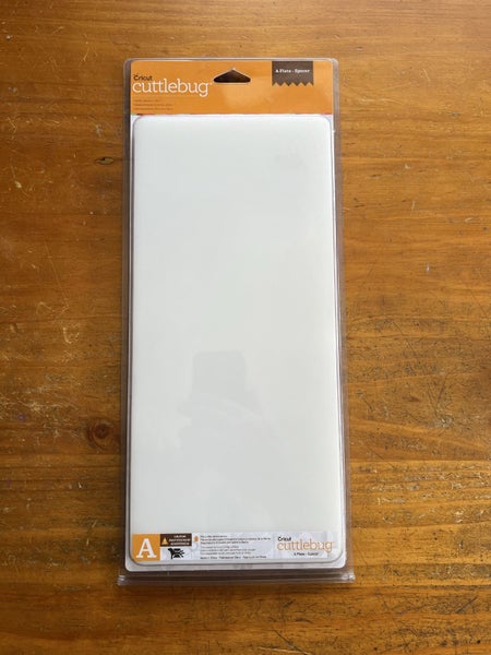 Cuttlebug long plate Carousel 2