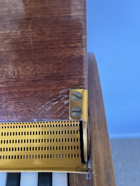 Vintage Farfisa Sonette 49 Chord Organ – Fully Working – Mid-Century Cabinet Carousel 13