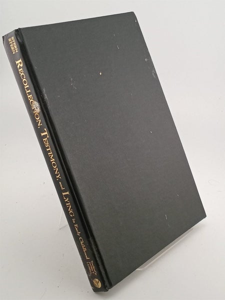Recollection, Testimony and Lying in Early Childhood by Clara Stern, William ...64783683040001110