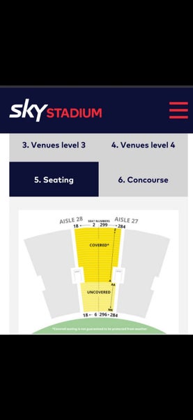 Ed Sheeran A-Reserve Seated Tickets64726897210627112