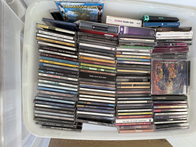 Box of CD’s Carousel 2