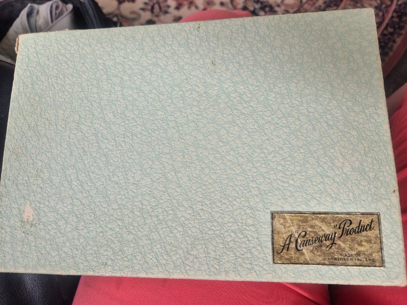 Irish Damask hand painted boxed serviettes Carousel 2