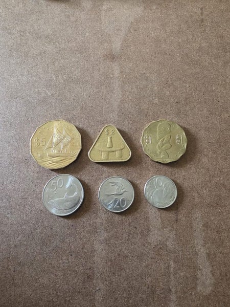 COOK ISLANDS coins x6 year 2015 Carousel 1