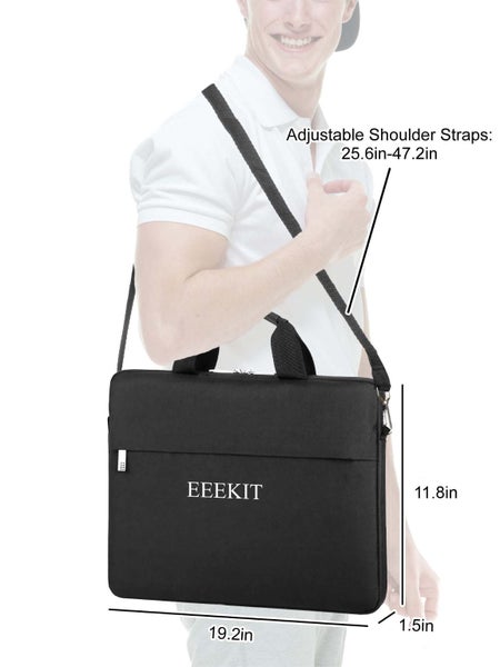 15.6 inch Laptop Shoulder Bag Laptop Sleeve Case, Multi-functional Notebook Carousel 2