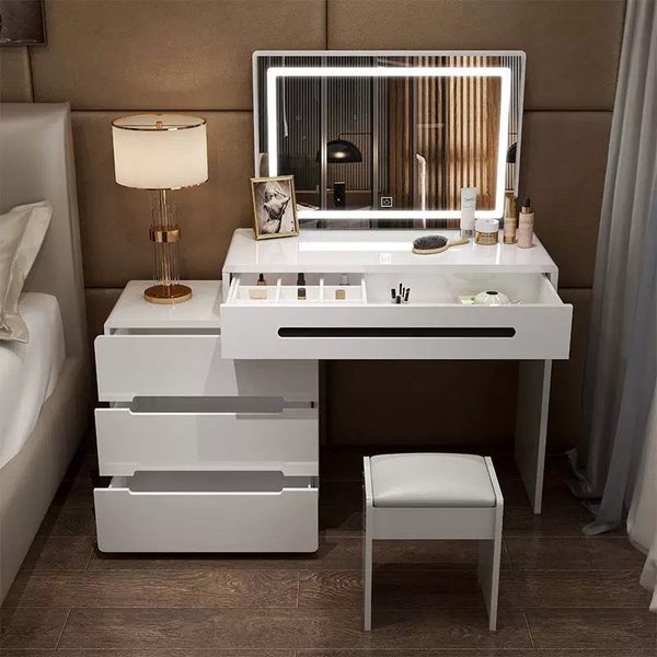 Great Quality Brand New Stylish Dressing Table With Led Mirror Carousel 2