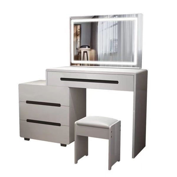 Great Quality Brand New Stylish Dressing Table With Led Mirror Carousel 5