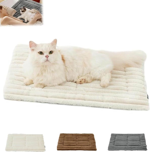 new Asolla Cat Bed - Self Warming Pet Mat, Self Warming Pet Bed with Therma Carousel 9