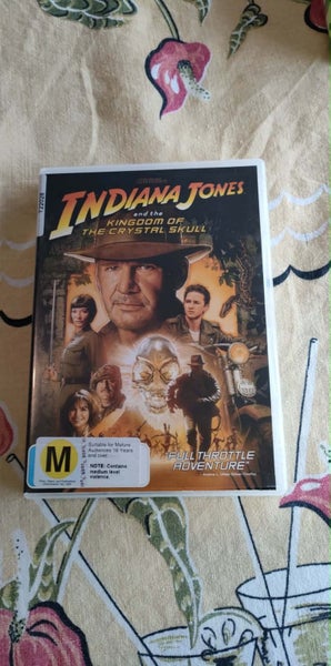Indiana joanes and the crystal skull dvd