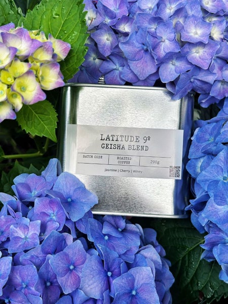 Latitude 9 Geisha Blend 200g Tin Special Edition Carousel 1